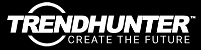 TrendHunter logo showing Amplifye P24 featured in innovation and wellness media